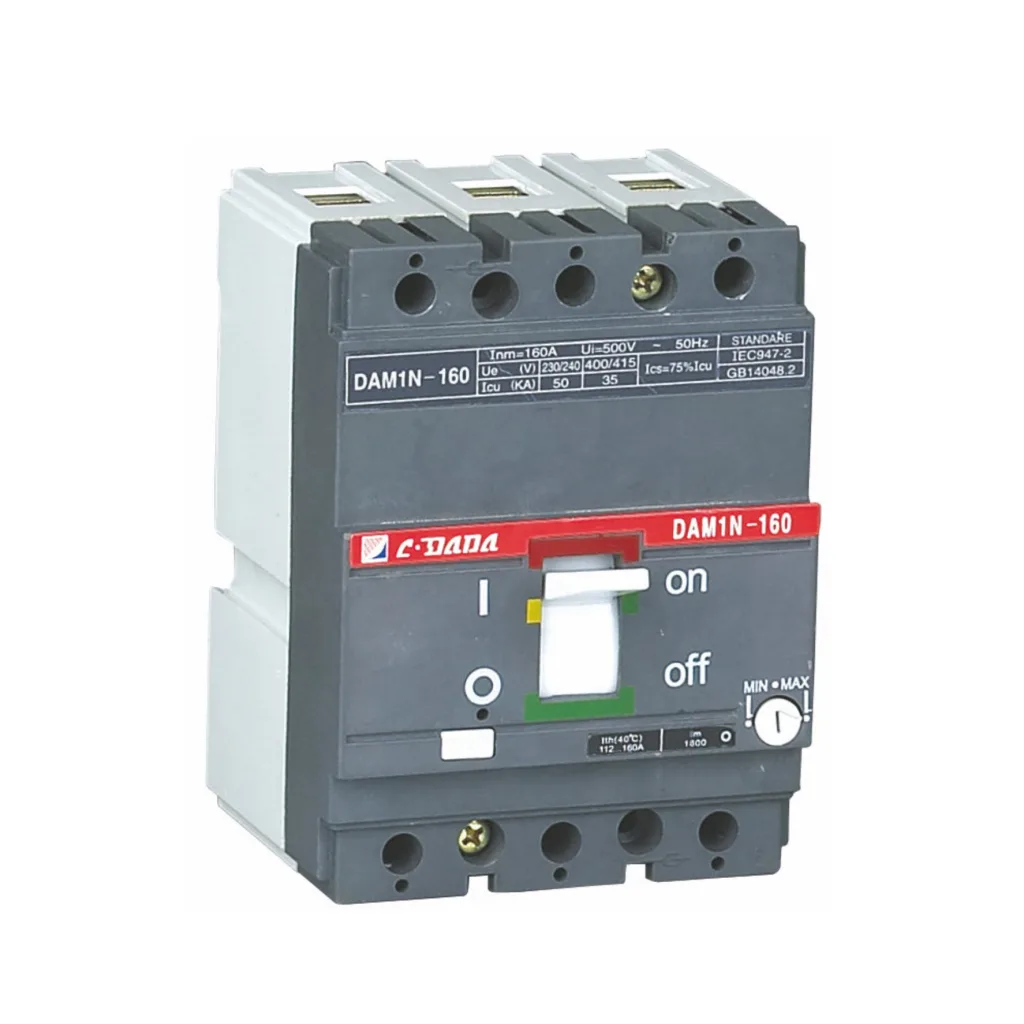 DAM1 160 سلسلة MCCB ABB ISOMAX1